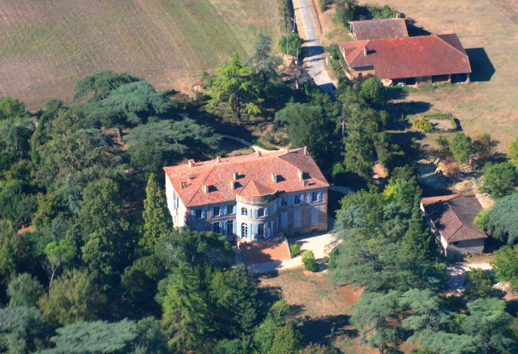Chateau De Clermont-Saves Bed & Breakfast LʼIsle-Jourdain Exterior foto